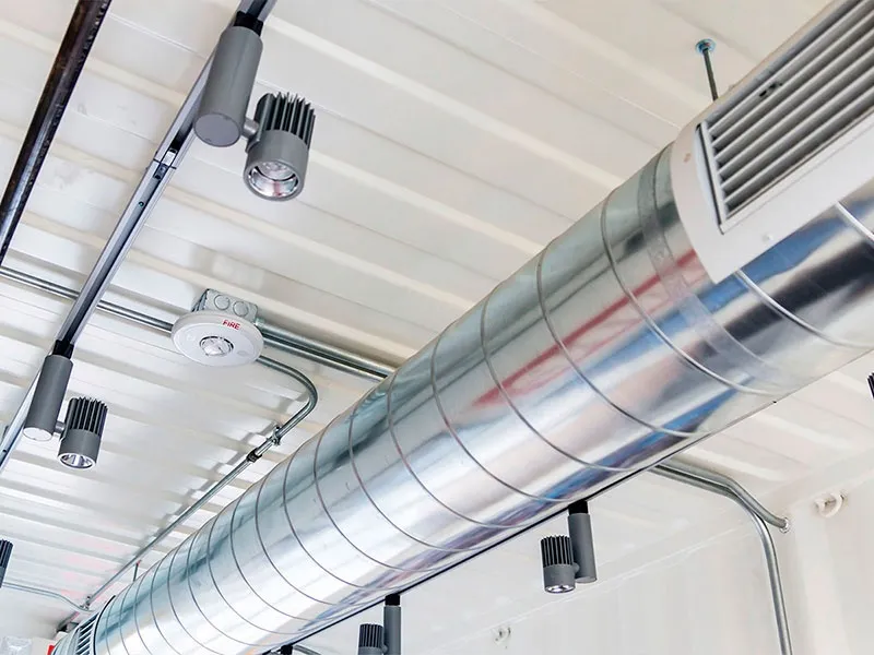 Монтаж вентиляции на автомойках